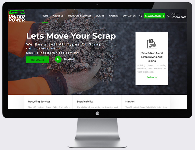 Logistics website