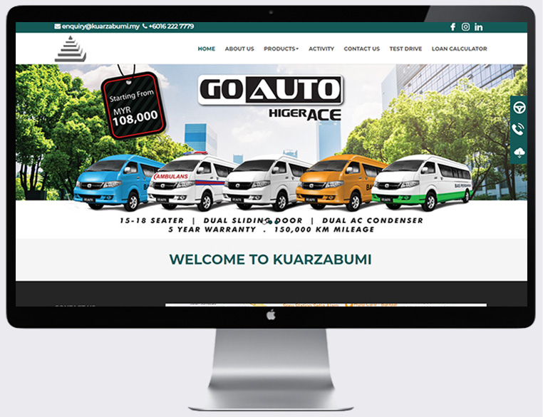 Logistics website