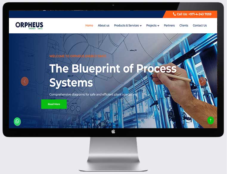 Logistics website