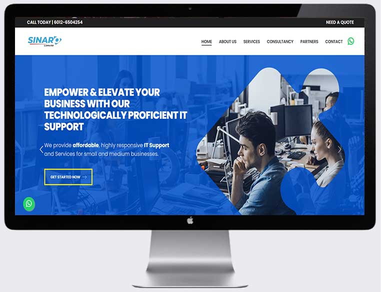 Logistics website
