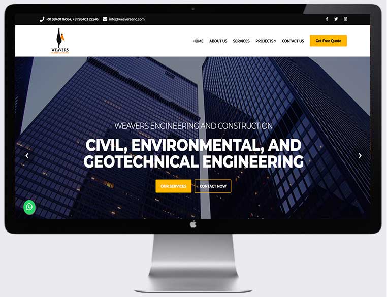 Logistics website