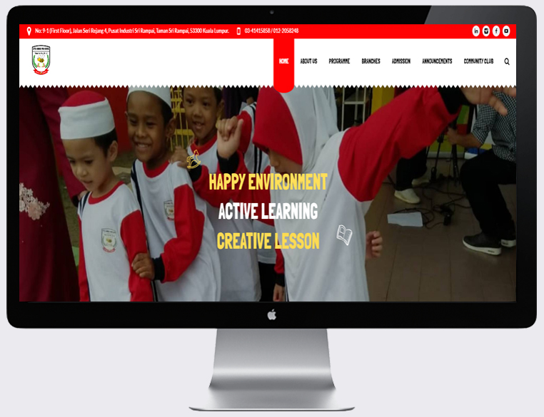 Little Genius Website Design